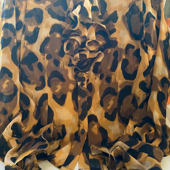 WD-NY Ruffle Neck Blouse - Picture 7 of 7